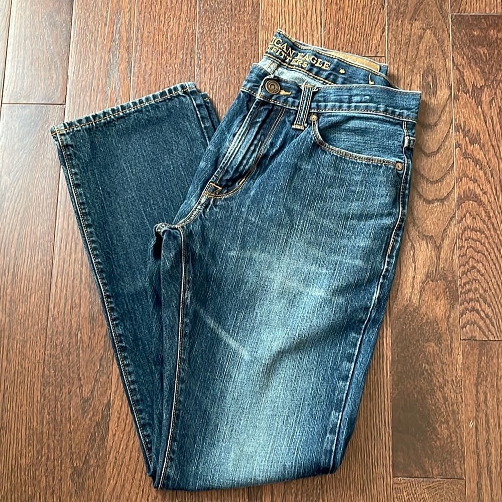 American Eagle Mens Jeans Size 30x32 Slim Straight